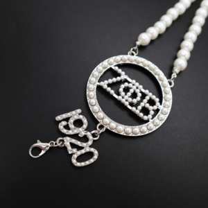 定制Zeta Phi Beta联谊会希腊珍珠项链ABS珍珠链珠宝奢华婚礼舞会女性礼物 - Product Image 5