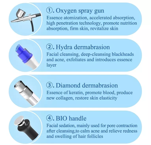 Analyseur de peau 7-en-1 <span class=keywords><strong>Hyd</strong></span> Oxygen 2026, Soin du visage Aqua Peeling, Dermabrasion au diamant, Éliminateur de points noirs, Machine de nettoyage Aqua Peeling - Product Image 3