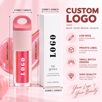 Gloss à lèvres repulpant effet miroir 3,5 ml, haute brillance, hydratant, 49 teintes, faible MOQ 1 pièce, vente en gros, logo personnalisé