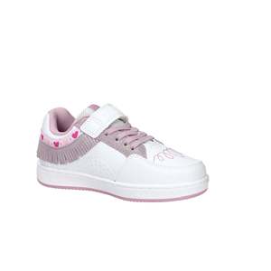 Sneakers Lelli Kelly per Ragazze, Bianche e Rosa con Chiusura in Velcro, Stile Basket - Product Image 5
