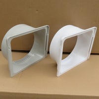 Accessoire pour climatiseur mobile, conduit d'évacuation, connecteur à embout plat, adaptateur de sortie carré de 15 cm de diamètre, Zhejiang
