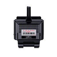 Caméra embarquée 4G ADAS DMS à double objectif 2CH LCD02 avec surveillance du conducteur par IA, GPS, WiFi, bouton SOS, enregistreur vidéo RS232 pour véhicules de flotte