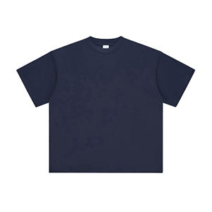 Camisetas estampadas para hombre con ropa de calle, camiseta Boxy Fit, camiseta personalizada con gráfico liso, holgada, camiseta recortada Unisex Boxy para hombre - Product Image 4