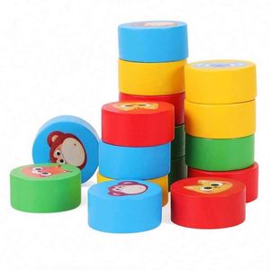 Juego de Bloques de Madera con Animales para Emparejar, Juguete Sensorial al por Mayor, Juego Familiar para Niños y Niñas - Product Image 4