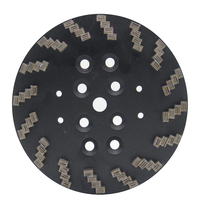 Disque abrasif diamanté de 250 mm OEM/OBM pour meuleuse à béton certifié MPA Garantie 1 an