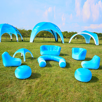 Ensemble de canapé-tente gonflable en PVC imperméable, personnalisé, de haute qualité, durable, écologique, neuf, conçu sur mesure pour la vente en gros
