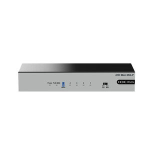 Nouveau design, vente en gros, commutateur Ethernet PoE H3C Mini S5G-P 10 Gbps Full Gigabit avec SNMP et QoS - Product Image 2