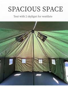 Tente ChenYa 4,8x4,8m, résistante au vent et à l'eau, verte, pour usage extérieur - Product Image 3