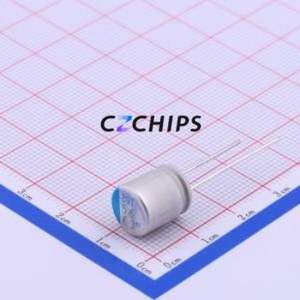 Condensateur électrolytique hybride solide-liquide en aluminium 63HEP56MT, traversant, D10xL11.5mm 56uF 20% 63V 1.44A-100kHz - Product Image 1