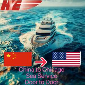 Agencia de Transporte <span class=keywords><strong>DDP</strong></span>/DDU, Transporte de Carga, Puerto de China FCL, Transporte a <span class=keywords><strong>Chicago</strong></span> Houston, Servicio Puerta a Puerta <span class=keywords><strong>DDP</strong></span>, 40HQ/40GP/20GP/45HQ - Product Image 5