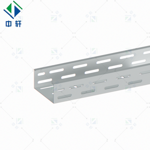Gouttière de câbles perforée galvanisée à chaud pour stations de pompage, salles de CVC et pompes extérieures - Product Image 4