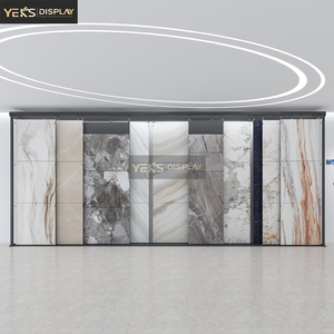 Yeks TL-01 Présentoir coulissant moderne pour carreaux, support d'échantillons réglable, antirouille, résistant à l'eau, gain de place pour métal - Product Image 3
