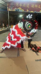 Costume de danse <span class=keywords><strong>du</strong></span> lion rouge Funtoys, style <span class=keywords><strong>du</strong></span> <span class=keywords><strong>sud</strong></span>, tête de lion, équipement de danse traditionnel et moderne pour les célébrations et les compétitions - Product Image 2