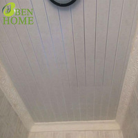 Panneau mural en pvc en marbre blanc brillant 300*8MM pour salle de bain
