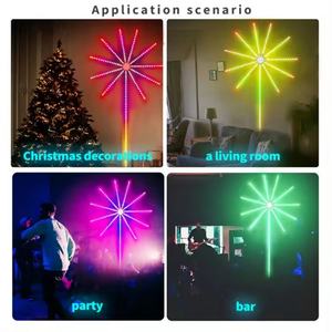 Tira de Luces LED RGB Inteligente con Control Remoto, Luces Decorativas de Interior con Efecto de Fuegos Artificiales - Product Image 2