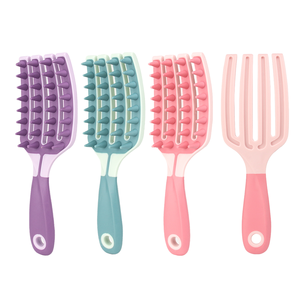 Nuevo Cepillo de Champú <span class=keywords><strong>Ingrid</strong></span> con Mango Largo de ABS y Silicona, Peine de Masaje Multifuncional para Limpiar el Cuero Cabelludo, Reutilizable - Product Image 3
