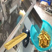 Machine d'emballage de barres chocolatées longues en aluminium avec scellage thermique, haute efficacité, conception personnalisée automatique