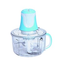 Hachoir à viande électrique multifonctionnel en plastique transparent avec poignée, un excellent outil de cuisine