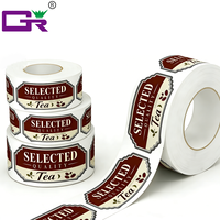 Etichette Adesive Personalizzate con Logo, Resistenti all'Olio e all'Acqua, Adesivo Forte in Vinile per Barattoli di Caffè, Bottiglie, Sacchetti, Imballaggi in Rotolo