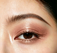 GUANZUN Roségold Feinkörniges Aluminium-Glitzerpigment Gratis 1g Probe Kosmetikqualität 36M Haltbarkeit Lidschatten-Lederpigmente