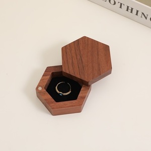 Walnut Custom Solid Wood <b>Storage</b> <b>Boxes</b> Different Styles-Includes Elegant Jewelry Gift <b>Boxes</b> for Display - Product Image 2