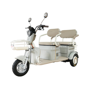 Tricycle électrique 500W à double rangée <span class=keywords><strong>de</strong></span> sièges, scooter électrique à 3 <span class=keywords><strong>roues</strong></span> pour passagers - Product Image 4