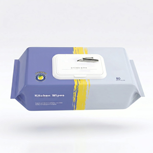 Lingettes nettoyantes efficaces pour la cuisine, éliminateur de taches, pour enlever la saleté et la crasse, vente en gros pour les usines - Product Image 1