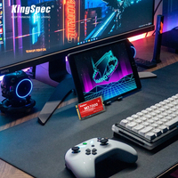 KingSpec Hard Disk M2 PCIE 4.0 Kecepatan Tinggi dengan Heat Sink 512GB 1TB 2TB Nvme Gen4 Ssd M.2 2242 untuk Laptop Gaming