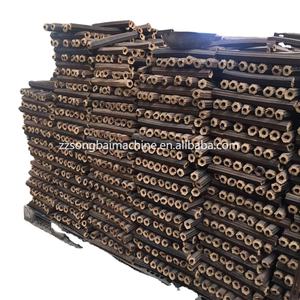 Extrusora de carbón vegetal de 1000kgh con certificación CE, máquina extrusora de briquetas de pistón de aserrín de biomasa pequeña - Product Image 3