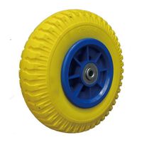 Roues en polyuréthane haute résistance anti-crevaison de qualité supérieure pour brouette