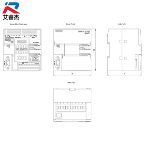 โมดูลซีพียู PLC รุ่นใหม่แท้ 6ES7288-1ST20-0AA1 SI-EMENS SIMATIC S7 200 ตัวควบคุมการเขียนโปรแกรม ST20 Smart 24VDC 6ES72881ST200AA1 - Product Image 3