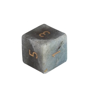Dés à jouer personnalisés en labradorite vierge de 22 mm à 20 faces pour les jeux de rô<span class=keywords><strong>le</strong></span> (DND) - Product Image 2