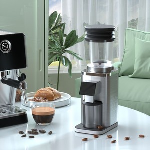 เครื่องบดกาแฟ 32 มม. สแตนเลสสตีล ถังบรรจุ 12 ออนซ์ ควบคุมด้วยระบบสัมผัส ตั้งเวลาได้ สำหรับมืออาชีพ - Product Image 2