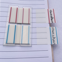 Marque-pages autocollants personnalisés Pet Notes avec languette de retrait – Idéal pour l'école et le bureau