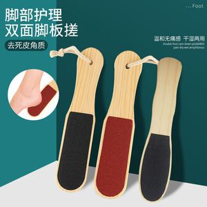 Wooden Handle Foot File Double Sided Sanding Remover For Dead Skin Calluses Foot Care Tool - Product Image 5