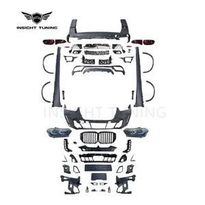 2019 parachoques de coche faro trasero Kit de carrocería para Bmw X5 G05 actualización a Mt Mtech viejo a nuevo 2024 Kit de carrocería
