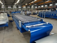 Máquina formadora corrugada, máquina laminadora de láminas de hierro, máquina formadora de rollos automática, precio