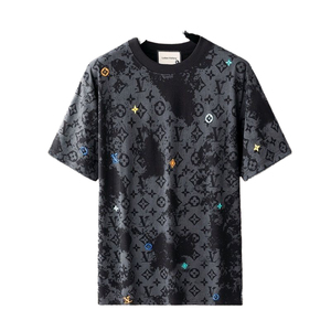 Camiseta Casual de Manga Corta para Hombre, 100% Algodón, con Estampado, Pantalones Cortos de Verano, Impresión Serigráfica, Tela de Lona - Product Image 1