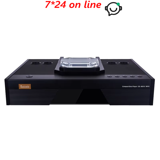 Pure Music CD-MU13 MKIII Top Push Cover Professional Fever CD Player Balanced CD Player USB/BT Input 220V/110V 35W
