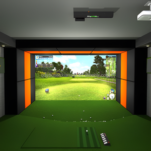 عينة مجانية داخلي لعبة غولف محاكاة ضرب ممارسة سوينغ حصيرة التدريب - Product Image 5