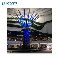 Módulo LED Flexible para Exteriores P2.5, 320x160mm, Panel LED Flexible Impermeable