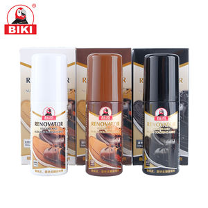 बिकी फैक्टरी आपूर्ति जूता देखभाल किट स्पंज स्प्रे साफ, प्राकृतिक रंग नबुक सूद चमड़े के तरल जूते पॉलिश दाग हटाने वाला - Product Image 6