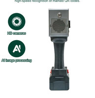 Machine de marquage laser portable 5W adaptée au métal/plastique/bois, source laser portative, appareil de gravure laser pour utilisation sur le terrain