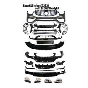 <span class=keywords><strong>Prix</strong></span> Usine 2020-2022 pour Kit Carrosserie Complet Universel GLC <span class=keywords><strong>Coupé</strong></span> C253 : Pare-chocs, Diffuseur et Embouts d'Échappement Nouveaux, à Fixation par Vis - Product Image 1