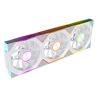 Ventilateur de refroidissement sans fil ARGB personnalisé OEM, ventilateurs de boîtier PC 120 mm, refroidisseurs d'air pour jeux informatiques, ventilateur de refroidissement