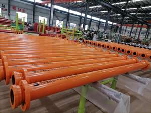 Yüksek Kaliteli Sertleştirilmiş Çift Cidarlı 3m Beton Pompalama Borusu Dn125 Beton Pompası Çift Boru - Product Image 5