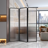 Paravent décoratif pliable en acier inoxydable découpé au laser sur mesure, séparateur de pièce pliable avec motif en grille pour intérieur de luxe