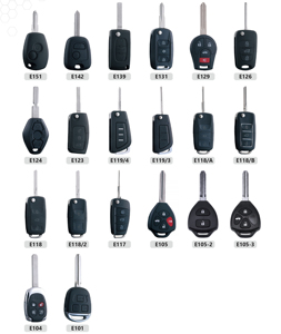 Xe từ xa chìa khóa thông minh 315Mhz 433Mhz 3 nút gấp xe từ xa chìa khóa lật gấp chìa khóa - Product Image 6