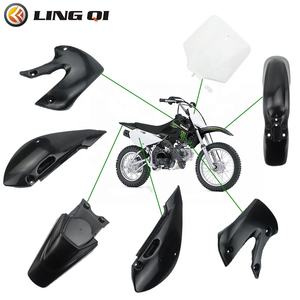 LINGQI RACING KLX110 - Kit de Guardabarros de Plástico para Motocicleta KLX110 2013 - Product Image 6