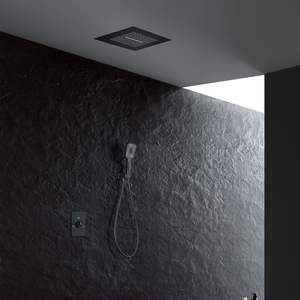 Ensemble <span class=keywords><strong>de</strong></span> <span class=keywords><strong>douche</strong></span> mural dissimulé avec pulvérisateur <span class=keywords><strong>de</strong></span> <span class=keywords><strong>plafond</strong></span> intégré et pommeau <span class=keywords><strong>de</strong></span> <span class=keywords><strong>douche</strong></span> triple fonction, <span class=keywords><strong>fixation</strong></span> <span class=keywords><strong>de</strong></span> salle <span class=keywords><strong>de</strong></span> bain discrète - Product Image 4